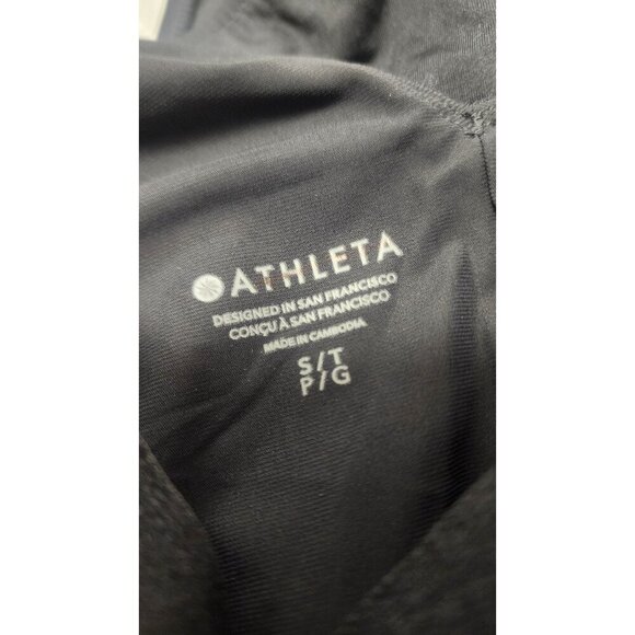 NWOT Athleta Seychelles Black One Piece Swimsuit Small Tall - Picture 7 of 8